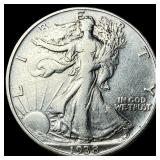 1938-D Silver Walking Liberty Half Dollar CLOSELY