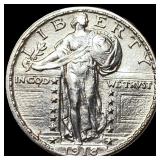 1918-D Standing Liberty Quarter CLOSELY  UNCIRCUL