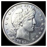 1894-S Silver Barber Half Dollar NEARLY UNCIRCULAT