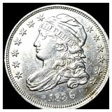 1836 Capped Bust Silver Dime CLOSELY  UNCIRCULATE