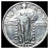 1925 Standing Liberty Silver Quarter  UNCIRCULATE
