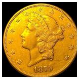 1879-S Liberty Head Double Eagle $20 Gold  CLOSEL