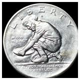1925-S Silver California Diamond Jubilee Half Doll