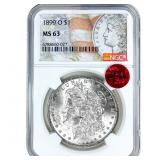 1899-O Morgan Silver Dollar NGC MS63
