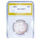 1954 Franklin Half Dollar PGA PR67+