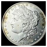1880 Morgan Silver Dollar CLOSELY UNCIRCULATED