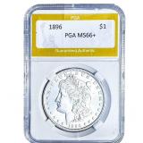1896 Morgan Silver Dollar PGA MS66+