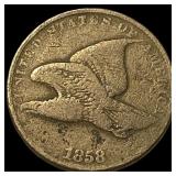 1858 Flying Eagle Cent LIGHTLY CIRCULATED