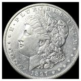 1897-O Silver Morgan Dollar CHOICE AU