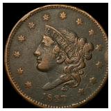 1837 Coronet Head Large Cent LIGHTLY  CIRCULATED