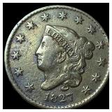 1827 Coronet Head Large Cent HIGH GRADE