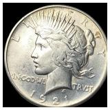 1921 Silver Seated Liberty Peace Dollar  UNCIRCUL
