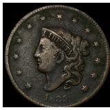 1835 Coronet Head Large Cent LIGHTLY  CIRCULATED
