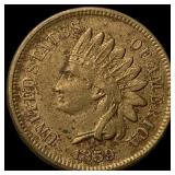 1859 Indian Head Cent NEARLY UNCIRCULATED