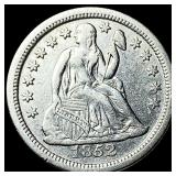 1852-O Silver Seated Liberty Dime  UNCIRCULATED