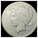 1928 Peace Silver Dollar NICELY CIRCULATED