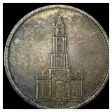 1934 Germany Silver 5 Reichsmark