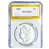 1903 Morgan Silver Dollar PGA MS65