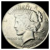 1935-S Silver Peace Dollar UNCIRCULATED
