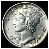 1918 Silver Mercury Dime UNCIRCULATED