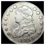 1818 Capped Bust Silver Quarter ABOUT UNCIRCULATED