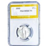 1930 Standing Liberty Quarter PGA MS66 FH