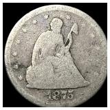 1875-S Silver Twenty Cent NICELY CIRCULATED