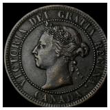 1897 Canada 1 Cent Victoria CLOSELY UNCIRCULATED