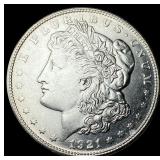 1921-S Silver Morgan Dollar CLOSELY UNCIRCULATED