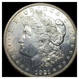 1921-D Morgan Silver Dollar CLOSELY  UNCIRCULATED