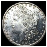 1881-S Silver Morgan Dollar CHOICE BU