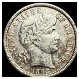 1898-S Silver Barber Dime CLOSELY  UNCIRCULATED