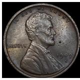 1909-S Lincoln Wheat Cent CLOSELY  UNCIRCULATED