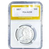 1827 Capped Bust Half Dollar PGA AU58