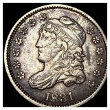 1831 Capped Bust Half Dime NEARLY  UNCIRCULATED