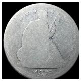 1875-S Silver Seated Liberty Half Dollar HIGH  GR