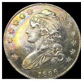 1836 Capped Bust Half Dollar CLOSELY  UNCIRCULATE