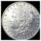 1889-S Silver Morgan Dollar CHOICE AU