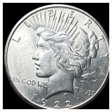 1922-S Silver Peace Dollar UNCIRCULATED