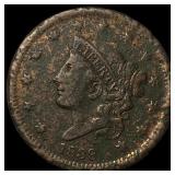 1838 Coronet Head Large Cent NICELY  CIRCULATED