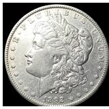 1892 Silver Morgan Dollar CLOSELY  UNCIRCULATED