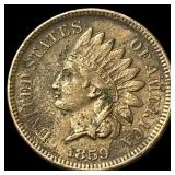 1859 Copper-Nickel Indian Head Cent NEARLY  UNCIR