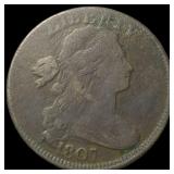 1807 Draped Bust Large Cent NICELY CIRCULATED