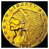 1927 Indian Head $2.50 Gold Quarter Eagle CLOSELY