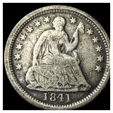 1841-O Silver Half Dime LIGHTLY CIRCULATED