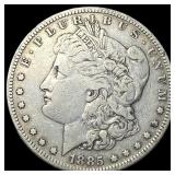 1885-S Morgan Silver Dollar LIGHTLY  CIRCULATED