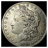 1889-O Silver Morgan Dollar NEARLY UNCIRCULATED