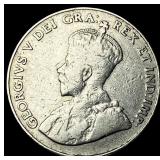 1925 Canada Nickel 5 Cents LIGHTLY CIRCULATED