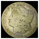 1893-O Silver Morgan Dollar LIGHTLY CIRCULATED