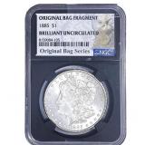 1885 Morgan Silver Dollar NGC